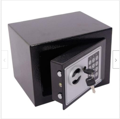 Compact Vault: Mini Safe for Secure Storage