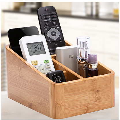 Organize in Style: Remote Control Desktop Storage Box