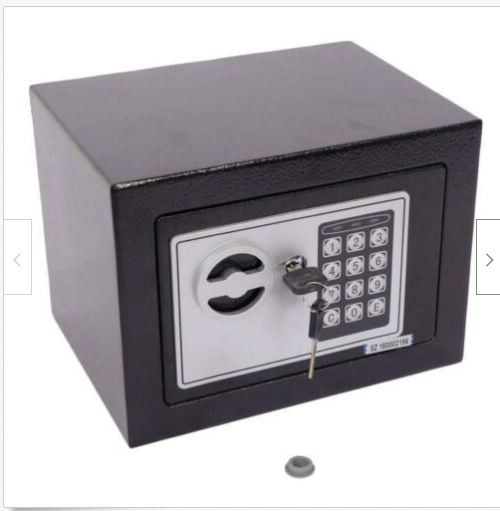 Compact Vault: Mini Safe for Secure Storage