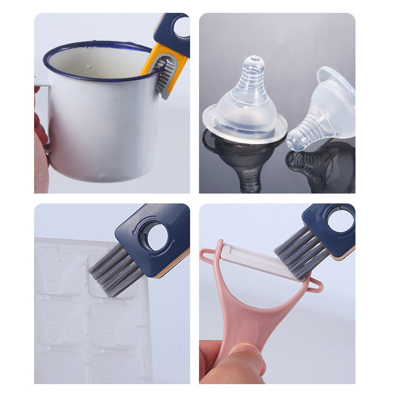 Versatile 4-in-1 Bottle Gap Cleaner: Your Ultimate Kitchen Gadget!