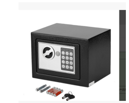 Compact Vault: Mini Safe for Secure Storage