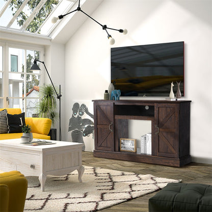 Antique-Style Wooden TV Cabinet – Vintage Living Room Furniture