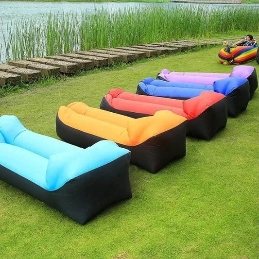 High-Quality Sleeping Bag and Lazy Bag Fast-Inflatable Outdoor Sofa Bed