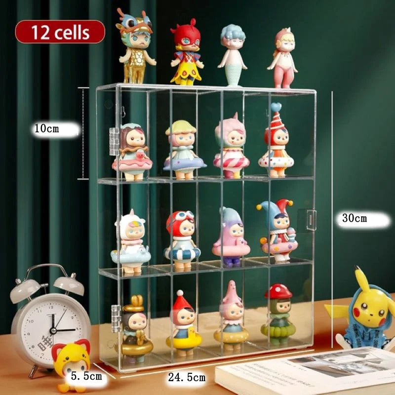 Mini Anime Pop Characters Display Case