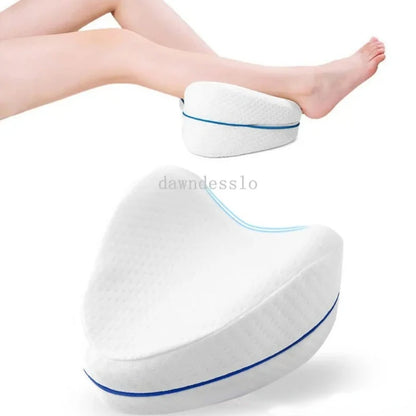 Orthopedic Leg Pillow Sciatica Relief - Memory Foam Back & Hip Joint Pain Support