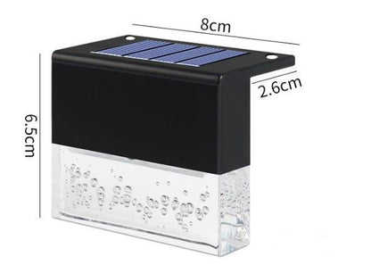 Waterproof RGB LED Solar Step and Fence Light